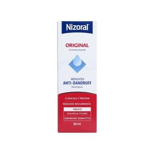 Nizoral Original Anti-Dandruff Shampoo 2% Ketoconazole Medicated 50ml